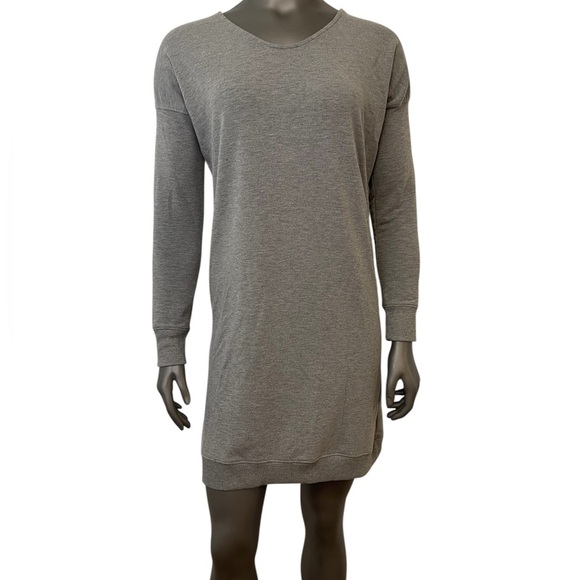 Thyme & Honey Dresses & Skirts - Thyme & Honey Dress Women’s M Gray Long Sleeve Casual Athleisure Short